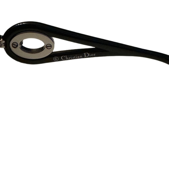 DIOR Sunglasses w/Silver Open "O" Logo - Picture 7 of 9